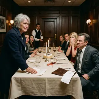 They Handed Their Mother a $4,200 Invoice at Their Anniversary Dinner — Then She Opened the Envelope She'd Carried for Five Months