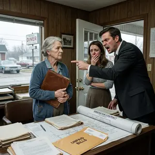The Woman They Called “Just a Waitress” Had Quietly Protected a Family Business for Decades