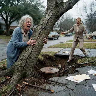 The HOA Poisoned My Century-Old Protected Oak—Then Its Dying Roots Collapsed the Ground and Exposed the Secret Beneath Their Entire Neighborhood