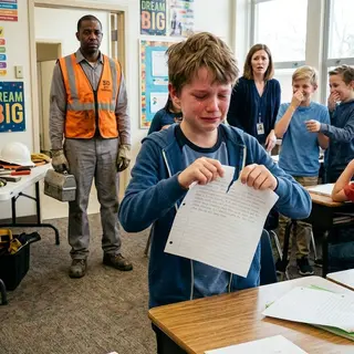 A Boy Was Mocked Because His Father Cleaned Sewers — His Essay Left the Teacher in Tears