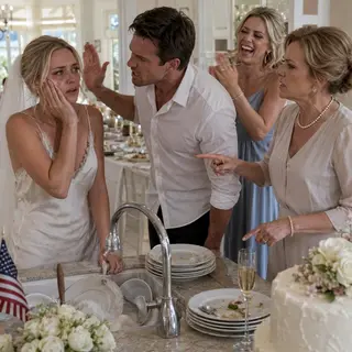 “Get back in the kitchen—or I’ll break your legs.” On the second day of my marriage, my husband slapped me while his sister clapped and his mother ordered me to finish thirty people’s dishes. They thought they had married a silent servant with a bank account. They did not know my phone was recording. By morning, I struck back.