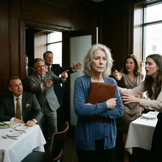 The Quiet Aunt Everyone Ignored Was the Woman Who Saved Their Family Business