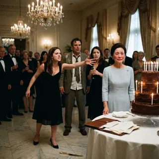 My granddaughter slapped me in front of eighty birthday candles and hissed, “You’re in the way, Grandma. You should’ve died years ago.” The room went silent, but I only touched my burning cheek and smiled. She thought the mansion, the company shares, and the family trust already belonged to her. That same night, I opened my late husband’s sealed letter—and discovered I could take everything back by morning.