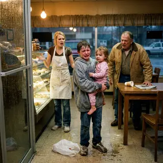A Boy Carried His Baby Sister Into My Mother's Bakery in the Rain — Eleven Years Later, He Came Back and Bought the Building Next Door