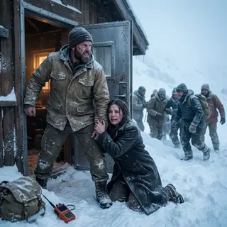 They Mocked His Off-Grid Mountain Fortress—Then a Seven-Day Blizzard Buried the Town and Made His “Crazy” House Their Only Hope