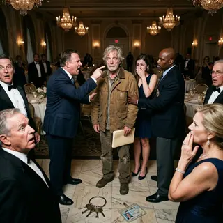 The Janitor at the Hospital Gala Was Humiliated Until Everyone Learned Why His Name Was on the Foundation