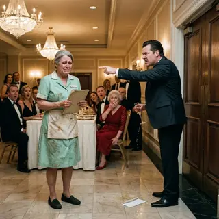 The Diner Waitress They Sent to the Service Entrance Owned the Recipes on Every Menu in the Room