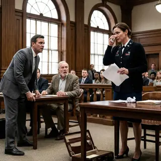 “You can’t afford a lawyer who can beat my son,” my father-in-law laughed as I sat alone in court, clutching divorce papers that erased eighteen years of marriage. My husband smirked. His mistress watched from the gallery. Then the courtroom doors opened, my brother walked in, and every expensive attorney at their table suddenly went silent. Richard’s smile vanished first.