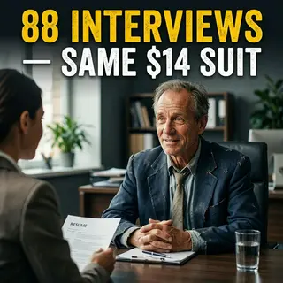 He Wore the Same Suit to Every Interview for 3 Years. Nobody Hired Him.