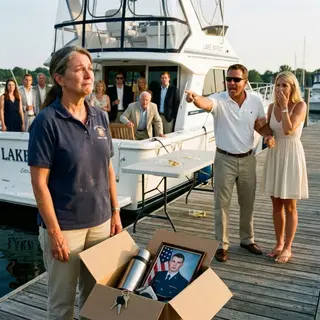 They Called Her the Substitute Bus Driver — Until a Deed on a Michigan Dock Revealed Who Really Owned the Marina
