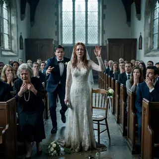 The Bride Asked the Music to Stop Mid-Wedding — Her First Sentence Left Both Families Silent