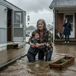 A Woman Was Looked Down On for Living in a Mobile Home — What She Did During the Storm Changed the Entire Neighborhood