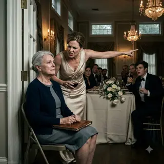 They Seated the Grandmother by the Kitchen Door at a $22,000 Party — She Was the Only Reason the Building Existed