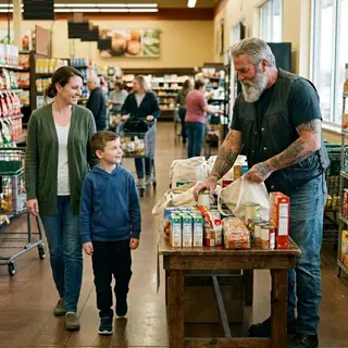 My Son Hid from a Biker — Ten Years Later, He Saved That Man a Seat