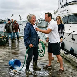 For Eleven Years She Cleaned Boats at the Marina Her Father Built — Her Son-in-Law Called Her "the Help"
