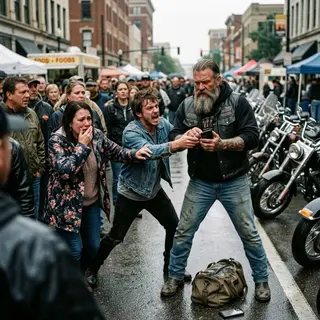 I Snatched a Stranger’s Phone and Deleted His Videos in Front of Everyone — Then One Woman Realized Why I Had Been Watching Him