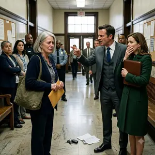The Woman They Treated Like Nobody Owned the Papers That Built Their Fortune
