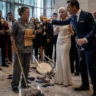 For Eleven Years She Mopped Their Floors at Night. Then the Hospital's Lawyer Said Her Real Name Out Loud.
