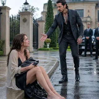 Kicked Out by Her In Laws, She Sent One Anonymous Text — The Mafia Boss Arrived at the Last Second.