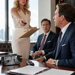“Take the apartment and disappear,” my husband sneered after forging my signature and hiding our money. His lawyer expected a broken wife—until I opened the prenup, played the kitchen-camera footage, and revealed the mistress’s recording. Richard’s face went white. He thought he had erased me from his empire. He had no idea I now controlled the blade he forged.