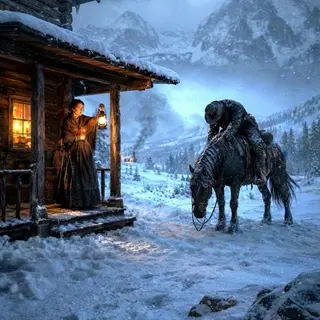 She Gave a Lost Rider Shelter During the Worst Blizzard of Winter—When He Returned in Spring, He Wasn’t Looking for the Road Home Anymore