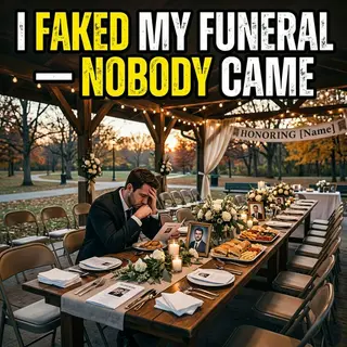 I Showed Up to My Own Funeral. Nobody Was There.