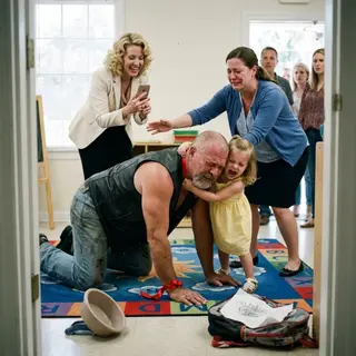 A Biker Became His Daughter’s Pet at School — Then 11 Million People Heard the Audio
