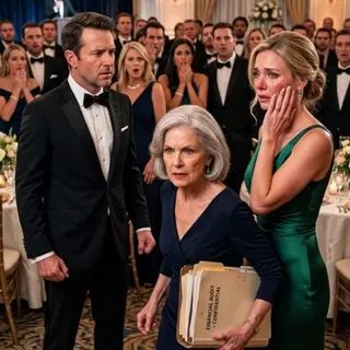 I never imagined my husband, Daniel, would humiliate me in front of his entire company. When I confronted him about his mistress, he slapped me and coldly said, “Know your place.” I thought my marriage was over—until he came home the next morning begging for forgiveness. Then my mother-in-law stepped forward and whispered, “It’s too late. She already…” What she revealed next left everyone speechless.