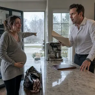 He Came Home From His Mistress at Dawn—His Pregnant Wife Handed Him Divorce Papers, Then Revealed What He Never Knew She Owned