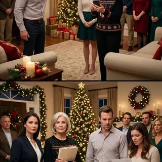 On Christmas night, my son-in-law pointed at my front door in front of twenty-three relatives and shouted, “GET OUT!” Everyone went silent, waiting for me to break. Instead, I picked up my phone and said, “Okay.” Thirty seconds later, his phone buzzed. He read the legal notice, looked at the deed, and went ghost-white. Jason had forgotten one very important detail—the house he was throwing me out of had never belonged to him.