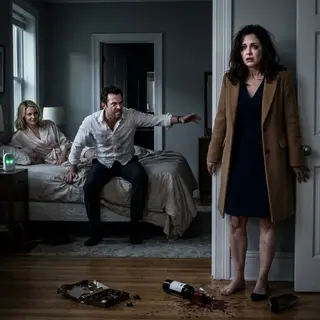 I came home early to surprise my husband, but instead, I heard another woman's voice in our bedroom. When I opened the door, she was wearing my silk robe, smiling as if I were the stranger. Then my husband looked me straight in the eyes and said, "If you walk out that door, you're not taking Ethan with you." That was the moment I realized losing my marriage was only the beginning of my nightmare.
