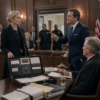 “Your Honor, she can’t even pay her electric bill.” My brother laughed while the judge reached for the order handing him our $36 million estate. I stood alone, humiliated, as forged records branded me unstable. Then I opened my coat, revealed my federal badge, and locked the courtroom. Julian expected mercy. I had brought federal marshals and his corruption trap.