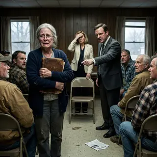 They Told the Widow to Move to the Back Row for a $9 Million Donor — Then the Township Solicitor Read Her Husband's Lease Out Loud