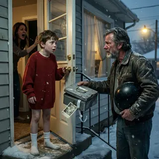 The Christmas Knock Nobody Wanted — Until the Boy Opened the Door