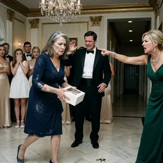 The Baker Who Owned 34% of the Mansion: A Mother's Quiet Revenge at Her Son's Engagement Party