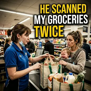 The Cashier Scanned My Groceries Twice. I Didn't Understand Until I Got Home.