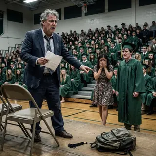 The Principal Read a Letter at Graduation — and the Writer’s Identity Left the Entire School Silent