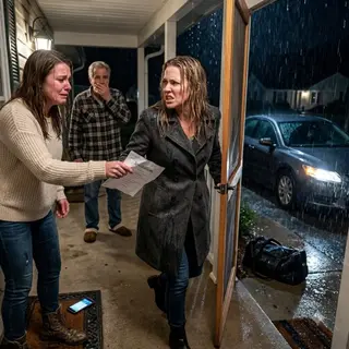 My Ex Told My Neighbor I Was Using Her—Then the Porch Camera Exposed Why She Came Back…