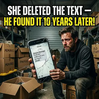 She Deleted the Text Before Sending It. He Found It 10 Years Later.