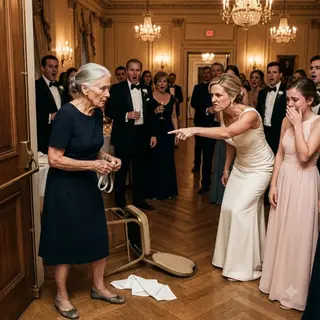 They Seated Her by the Kitchen Door at an $8 Million Gala — Then the Program Was Read Aloud