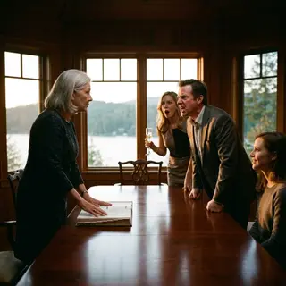 The Quiet Widow Who Held the Deed to the $4.5 Million Lake House