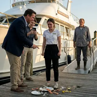 They Made a 19-Year-Old Waitress Pick Shrimp Off the Dock With Her Hands — Then the Old Dockmaster Made One Phone Call