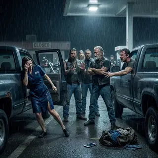 Eight Bikers Stopped My Ex — But Refused To Hit Him