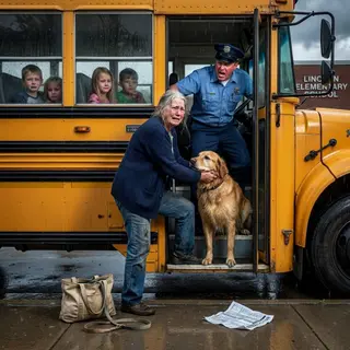 The Bus Driver's Dog Sat Next to Me Every Morning for Seven Years. When the New Driver Said No Dogs, I Took Him Home. A Year Later, the Department of Transportation Called — and Everything Changed.