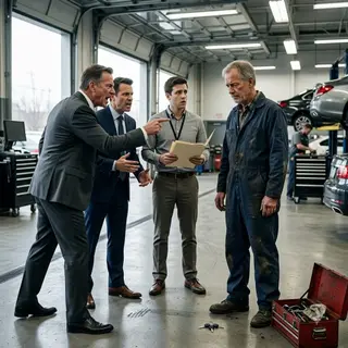 The Mechanic His Family Dismissed Was Secretly the Owner of the Company They Tried to Sell