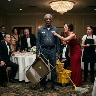 For Eleven Years, a Hospital Janitor Kept One Secret. Then a Gala Coordinator Billed Him $4,200 for a Broken Chair.