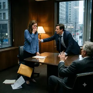 I came to tell my husband about my $35 million inheritance... But the notary handed me a divorce record: "Your marriage ended two months ago." I froze for a moment...