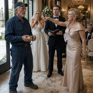The Bus Driver They Told to Wait Outside the Wedding Was the Man Who Owned Everything on the Menu