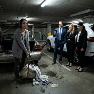 Parr 2: Young Woman Mocked by Wealthy Coworkers for Driving an Old Car — The Truth Behind It Silenced the Entire Office