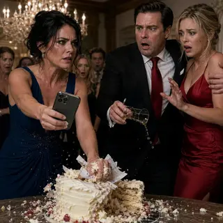 Mark toasted my birthday while pulling his mistress, Chloe, into the light. "Get used to sharing, Elena," he whispered, tossing divorce papers onto my cake. "You’re broke and useless anyway." I wiped the frosting from the legal documents and smiled, meeting his arrogant eyes. "I’m useless, Mark? That’s funny, because the offshore trust that just foreclosed on your entire company belongs entirely to me." Who’s broke now?